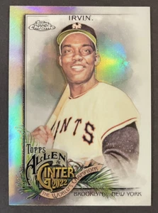 2022 Topps Allen & Ginter Chrom #273 Monte Irvin Refraktor - Bild 1 von 2