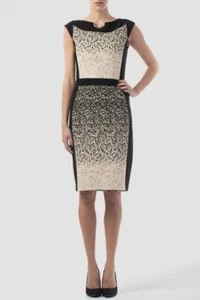 Joseph Ribkoff Sheath knee length speckled dress size 14 office wear - Picture 1 of 5