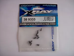 Team XRAY 389333 M2,5x6 Phillips Avvitatore Autofilettante Viti a Testa Piatta (10) - Foto 1 di 4