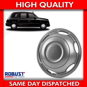 FOR LONDON TAXI BLACK CAB LTI TX1 TX2 TX4 SILVER WHEEL TRIMS HUB COVERS CAPS 16" - Picture 1 of 13