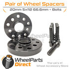 Spacers & Bolts 20Mm For Merc Cl-Class Cl63 Amg C215 01-06 On Aftermarket Wheels