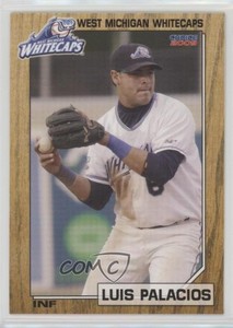 2009 Choice West Michigan Whitecaps Luis Palacios #16