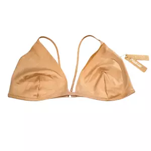 Skims Wet Jersey Triangle Bralette Sienna XL PN-TRI-0564 - Picture 1 of 4