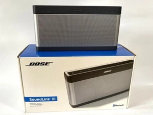 Bose SoundLink III Bluetooth Portable Speake Operation confirmed Used Japan - Picture 1 of 4