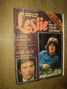 LESLIE 2 (8/74)GERARD LENORMAN ALAIN DELON C JEROME NICOLETTA CAT STEVENS DASSIN - Imagen 1 de 1