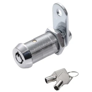 Serratura a camme tubolari 10 1/2" (1,5") cassetta degli attrezzi armadio chiave rimovibile con chiave simile - Foto 1 di 3