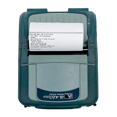 Zebra QL420 Plus 10.2cm Tragbar Warehouse Barcode Drucker ohne Akku Ladegerät - Bild 1 von 4