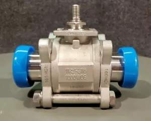 VNE EG90CC-61.5 VALVOLA A SFERA SANITARIA ACCIAIO INOX 1 1/2" 1000 PSI WOG *LEGGI!!!* - Foto 1 di 4