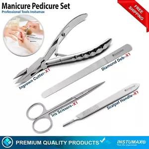 Professional Podiatry Kit Chiropody Ingrown Nail Clipper Manicure Pedicure Tools - Picture 1 of 5