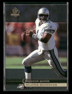 Warren Moon 1998 SP Authentic #116 - Image 1 of 2