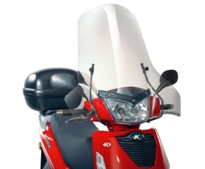 137A GIVI Parabrezza +Attacchi per Kymco People S 50 2005 2006 2007 2008 2009 - Photo 1/4