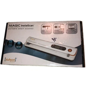 VuPoint Scanner Magic InstaScan Portable Smart PDS-ST420W-VP White - Picture 1 of 10