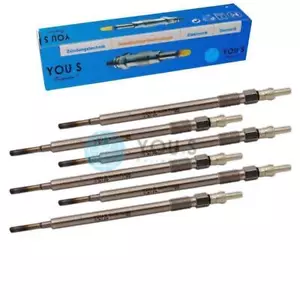 6 pieces You.S glow plugs for MERCEDES-BENZ GL-CLASS M-CLASS 300 320 350 CDI - Picture 1 of 2