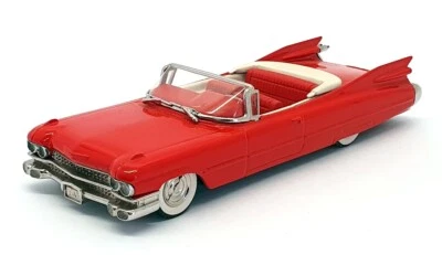 M.A.E. Models 1/43 Scale MA01 - 1959 Cadillac Convertible - Red - Photo 1/4