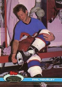 1991-92 Stadium Club #65 Phil Housley Winnipeg Jets HOF