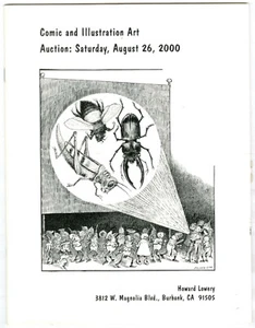 Howard Lowry Auction Original Comic and Illustration Art Catalog Aug. 26, 2000 - Picture 1 of 1