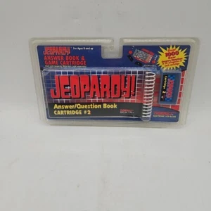 TIGER Jeopardy Answer/Question Book and Cartridge #2 1995 Vintage SEALED - Picture 1 of 7