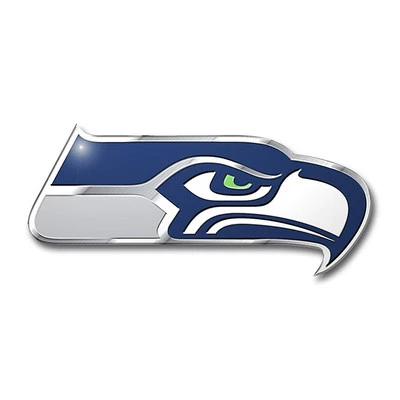Nueva calcomanía adhesiva emblema automático de auto camión color aluminio 3D NFL Seattle Seahawks Foto 1 de 2