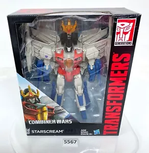 Transformers Combiner Wars STARSCREAM Leader Class Hasbro 2014 - Foto 1 di 9