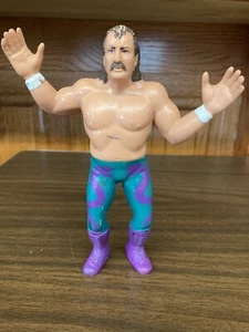 JAKE THE SNAKE ROBERTS LJN 1987 Wrestling Figure 8" Series 4 WWE - Picture 1 of 8