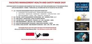Facility Management Gesundheit und Sicherheit leicht gemacht & H&S Dokumente - USB - Bild 1 von 11