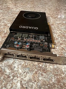 DELL NVIDIA QUADRO P2000 PASCAL GPU 5GB GRAPHIC PROCESSING UNIT VIDEO CARD 87CG5 - Picture 1 of 2