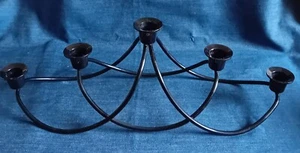 Georg Jensen Kerzenhalter Harmony - ohne OVP - Edelstahl Schwarz - Bild 1 von 2