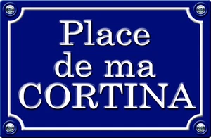 PLACE DE MA CARDINA - 29cm AUFKLEBER STICKER AUTO PR0100 - Bild 1 von 1