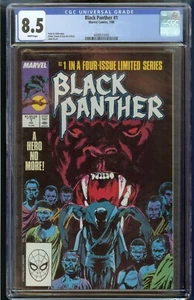 Cómics de Marvel de Black Panther #1 CGC 8,5 PÁGINAS BLANCAS - Imagen 1 de 4