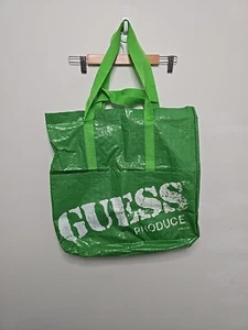 Guess Jeans Tote Bag Green Produce Farmers Markets Sean Wotherspoon - Picture 1 of 9