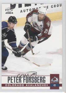 2003-04 Pacific Peter Forsberg #83 HOF