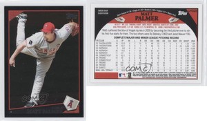 2009 Topps Update Wal-Mart Black Matt Palmer #UH328 Rookie RC