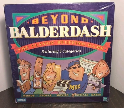Juego de mesa Beyond Balderdash 1997 Parker Brothers - Nuevo, sin abrir Foto 1 de 4