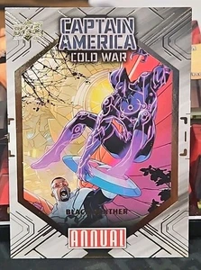 2023-24 Upper Deck Marvel Annual Captain America: Cold War Black Panther Cw-17 - Bild 1 von 2
