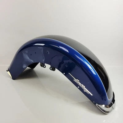 2022 Harley-Davidson Softail Heritage Classic Reef синее яркое черное переднее крыло - Изображение 1 из 4