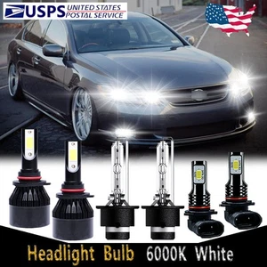 For Lexus LS460 2007-2012 HID LED Headlights High Low Beam + Fog Light Bulbs KIT - Picture 1 of 15