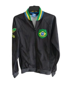 Adidas Brasilien Brasil Fußball Full Zip Trainingsjacke Größe Medium 2013 - Bild 1 von 6