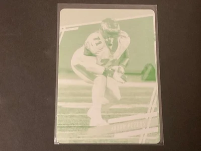 *Placa de impresión 1/1 Panini Prestige Jason Peters 2020 #85 Foto 1 de 2