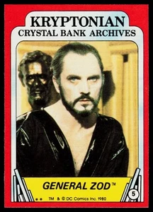 1980 Topps Superman II #5 General Zod - Picture 1 of 2