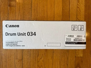 Canon Genuine Drum Cartridge 034 Black (9458B001), 1-Pack, for Canon Color - Picture 1 of 6