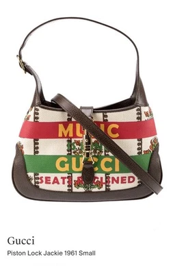 Gucci Piston Lock Jackie 1961 pequeño Foto 1 de 4