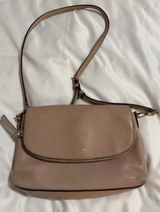 Kate Spade NY Leather Convertible Crossbody Handbag Purse Old Rose Color - Bild 1 von 19