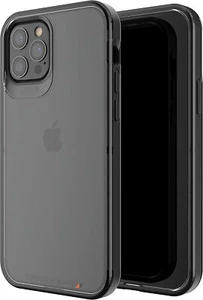 Gear4 Hackney 5G Fallschutz Hülle für iPhone 12 / 12 Pro - Klar / Schwarz - Bild 1 von 4