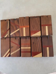 4" Wood Tobacco Dugout - Imagen 1 de 2