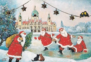 10 nostalgische Weihnachts-Postkarten Hannover - Bild 1 von 1