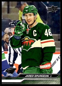 2023-24 Upper Deck Series 1 Jared Spurgeon #91
