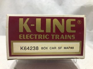 Spur O K Line GS K64238 Santa Fe Map#8 Box Car - Bild 1 von 4