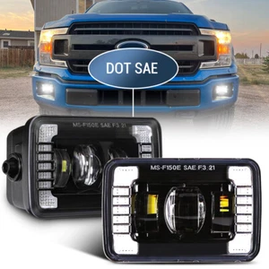 LED Driving Fog Lights DRL Assembly for 2015-2020 Ford F150 2017-18 Super Duty - Bild 1 von 12