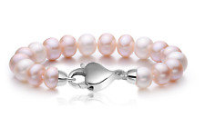8-9 mm  natural genuine  pink pearl bracelet