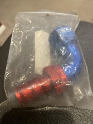 Summit Racing SUM-220714 Push-On 90 Degree Hose End Elbow Fitting; Size: -12AN - Image 1 of 3